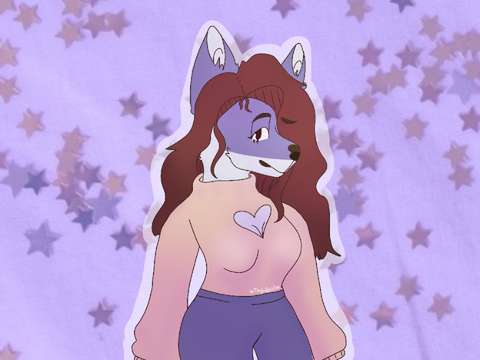 AT with SnugglesTheArcticFox
