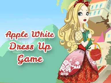 Apple White Dress Up No.2 (Mobile friendly!)