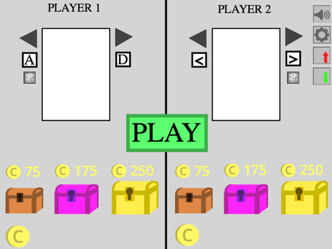 2 player super power hero battle