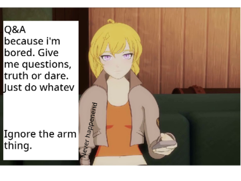 Q&A Because I'm Bored (Part 3)