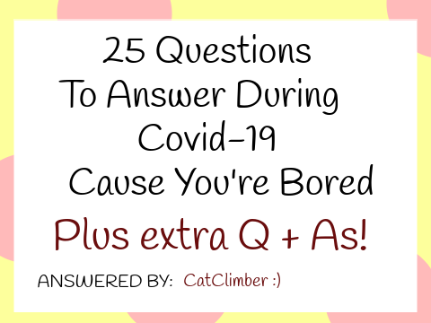 25 Questions to Answer During Covid-19 + Q&A