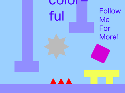 color a platformer