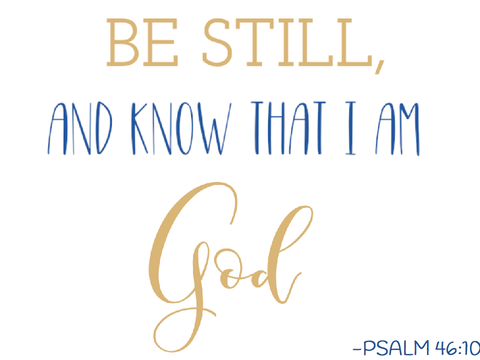 Psalm 46:10