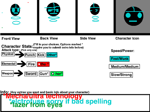 Super Smash Scratchers - Create Your Character! remix