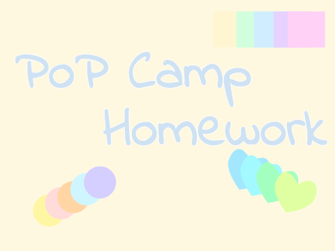 PoP camp HW 1