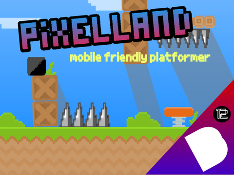 Pixel Land || a platformer (mobile friendly) (games)