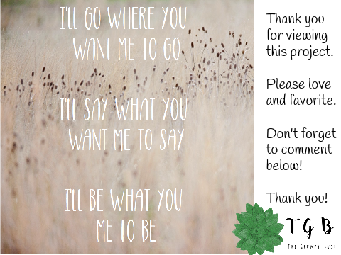 I'll Go- Hymnal Art