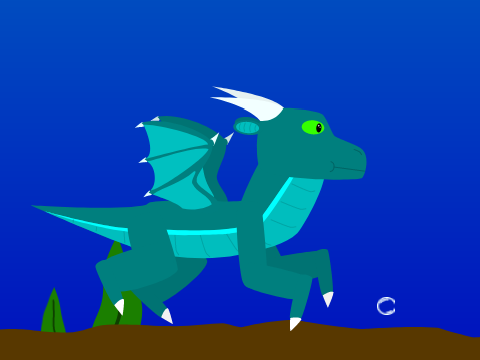 GaroShadowscale Swimming