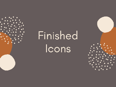 Finished Icons