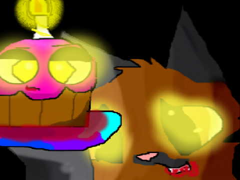add your oc holding the cupcake CCE