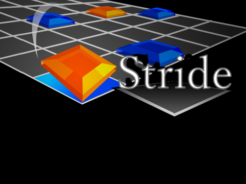 2人対戦ボードゲーム「Stride」