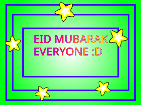 EID MUBARAK 2020!!
