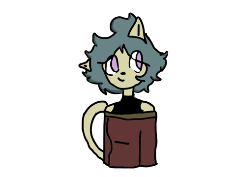 Coloring Contest || Cat Girl Entry