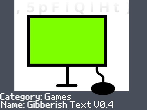 Gibberish Text V0.4