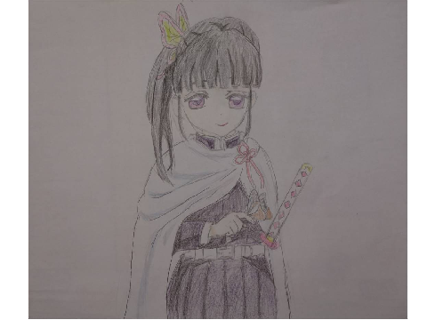 カナヲ描いてみた