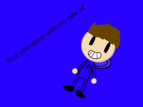 first animation with my new oc