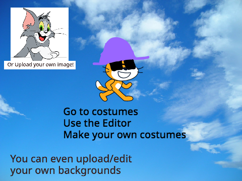 Scratch 3/4 - Session 13 - Edit your own backgrounds/sprites/sounds