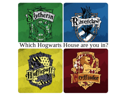 Harry Potter House Quiz