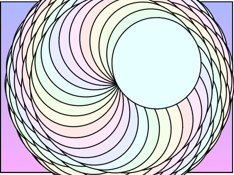 animations backgrounds circle spiral rainbow 