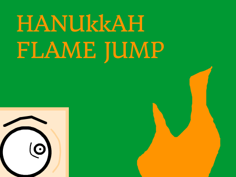 Hanukkah Flame Jump
