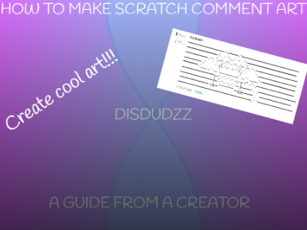 How to make scratch ASCII art
