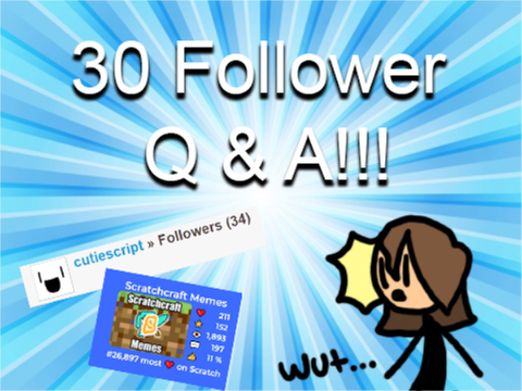 30 Follower Q & A