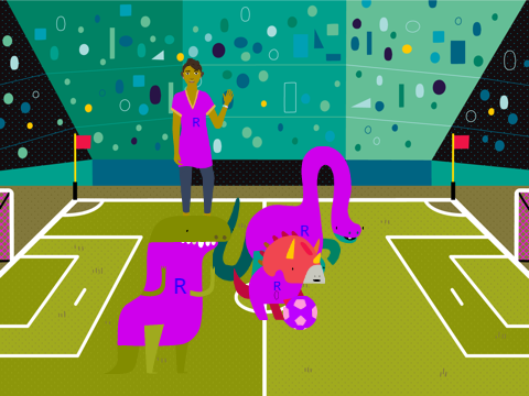 dino soccer