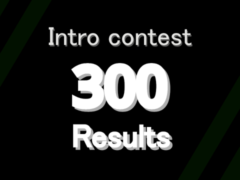 Intro Contest Results