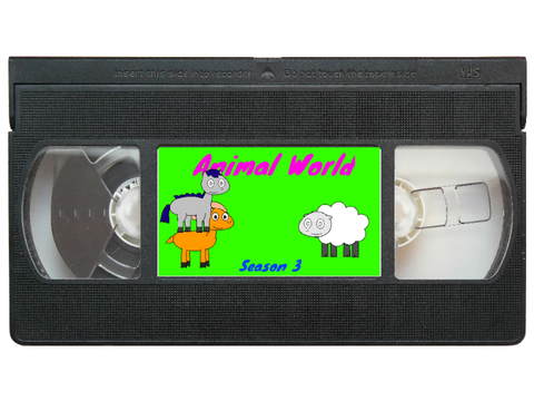 Animal World VHS Tape