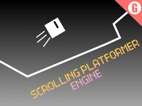 Scrolling platformer engine