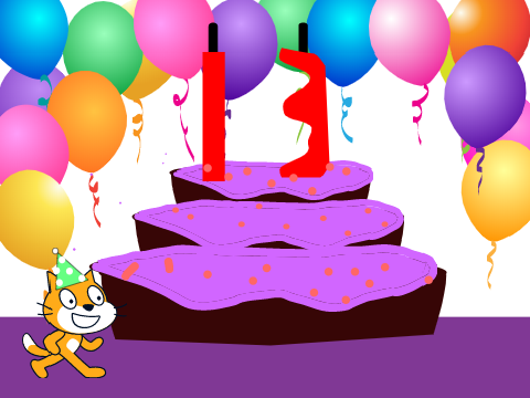 Make a cake for Scratch Cat!