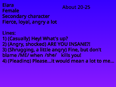 ~Kira's Gift~ Auditions 
