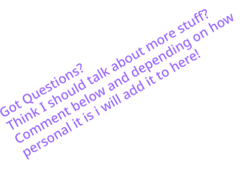 This Is About Me! :D