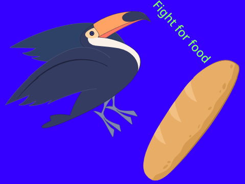 Fight for food