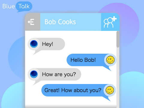 UI Practice: BlueTalk