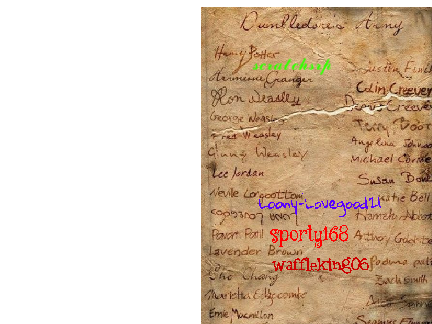 Dumbldore`s army sign up sheet remix remix remix