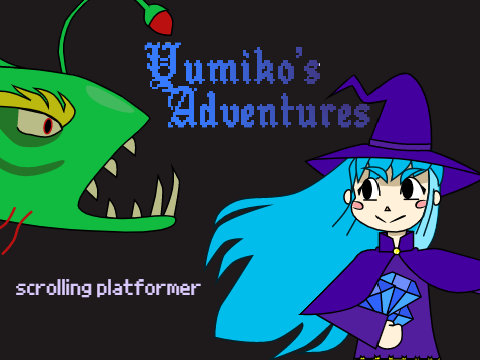 Yumiko Adventures - Scrolling Platformer (Part1)