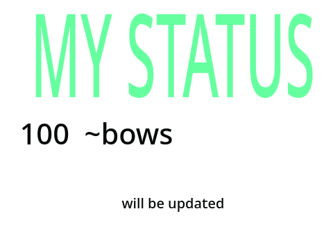 My STATUS