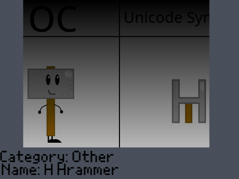 H Hrammer