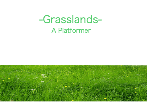 Grasslands - A Platformer