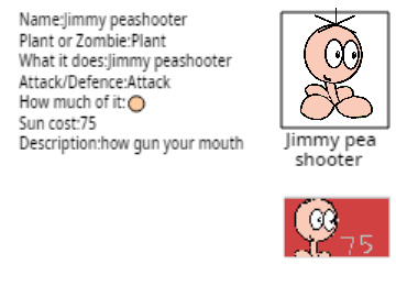Plants VS Zombies Creator Challenge remi Jimmy peashooter