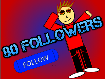 Thanks for 80 followers