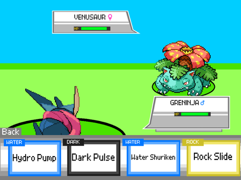 Pokémon - A Scrolling Platformer + RPG