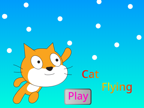 Cat Flying 