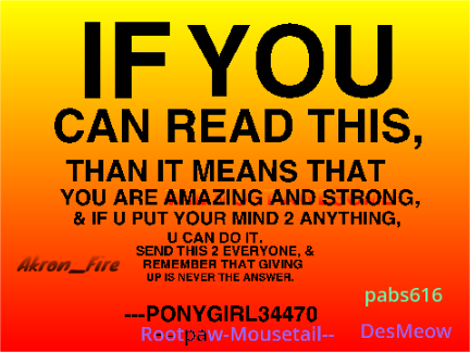 Send a Positive Message remix remix remix remix