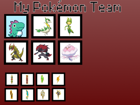 My Pokémon Team - Unova
