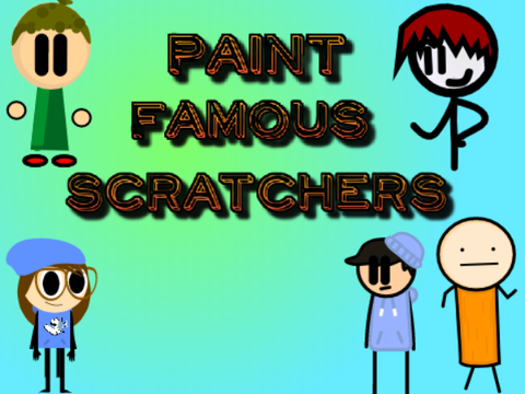 Paint Famous Scratchers