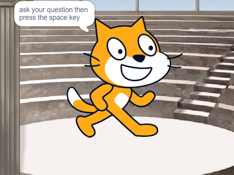 ask scratch cat