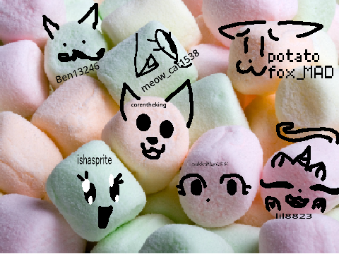 Add yourself as a marshmallow... remix remix remix remix
