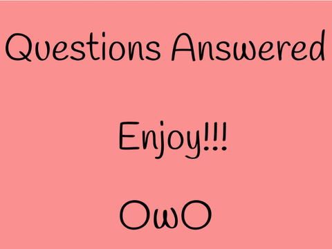 Q&A !!!